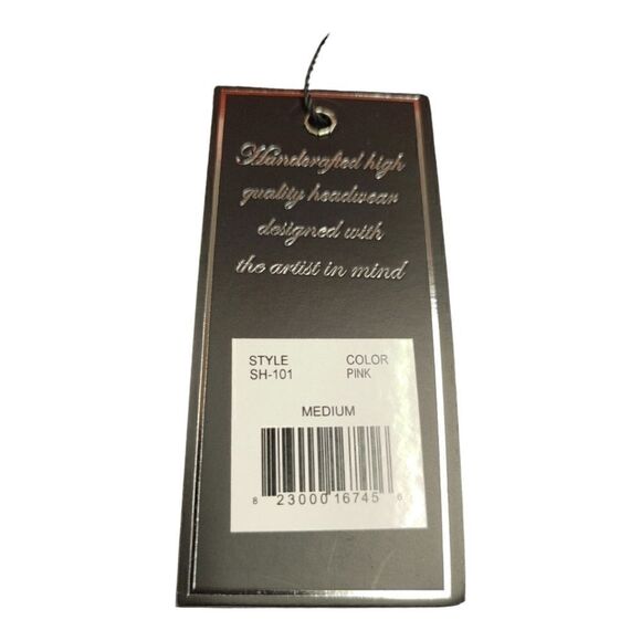 MEN'S STEVEN LAND CRUZ FEDORA STRAW HAT. SH-101 PINK. - Picture 10 of 10